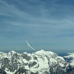 Flugwegposition um 10:40:41: Aufgenommen in der Nähe von Treglwang, Österreich in 2317 Meter